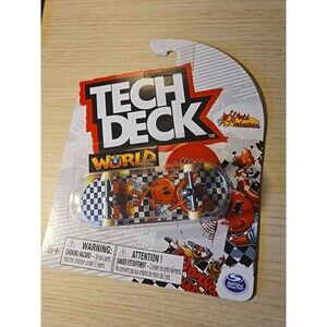 Tech Deck World Industries Skateboard Fingerboard Devil Checkerboard RARE NEW